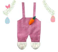 Easter Goodie Bags,Rabbit Overalls Shape Pouch | Easter Party Candy Bag - for Egg Hunting Candy Toys Party Decoration Supplies Treat