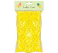 Easter Grass Shredded Tissue Paper DIY Bonnet Hat Decorating Straw Basket Hamper Filling (Yellow)