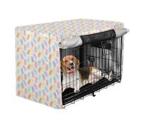 Easter Gummy Rabbits Dog Crate Cover Pet Kennel Cover Dog Crate Protector 48 Inch