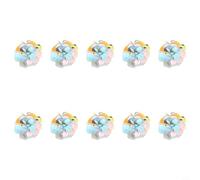 Easter Hair Accessories for Kids with Glitter Duckbill Clips and Playful Egg and Chick Patterns for Festive Occasions 10 Pack Multicolor Assorted Sizes(E)