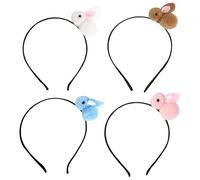 Easter Hair Hoop | Kids Easters Hair Band | Cute Bunny Hairs Hoop | Girls Easter Headband | for Set Comfortable and Lightweight for All-Day Wear, Suitable to Women, Girls and Kids
