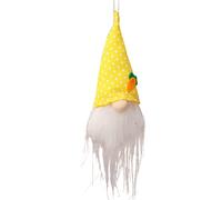 Easter Hanging Eggs Ornaments Ears Arrangement Pendant Cute Easter Party Decorations Rabbit Atmosphere Rabbit Man Decoration Doll Home Decor For Tiered Tray Filler Large Stain Glass (E, One Size)