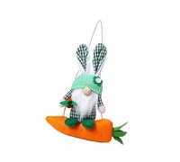 Easter Hare Carrot Toy Hanging Ornament Dwarf Doll Spring Festival Decoration for Mantels Door Easter Conies Decoration