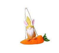 Easter Hare Carrot Toy Hanging Ornament Dwarf Doll Spring Festival Decoration for Mantels Door Easter Conies Decoration