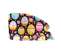 Easter Hat Lady Easter Hat Easter Beanie Hat Nurses Headwear Scurb Caps Surgical Cap Women Animals Dental Caps Easter Surgical Caps Easter Hats Easter Hats for Women Animal Easter Cap Easter