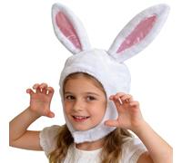 Easter Headband | Adjustable Easter Plush Funny Headwear | Bunny Headband | for Winter Celebration Festival Birthday Masquerade Stage Performance Holiday New Year Carnival