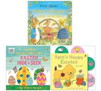 Easter Hide-and-S ollection 3 Books Set (The Peter Rabbit, The Very Hungry Caterpillar’s Easter & Spot’s Happy Easter)