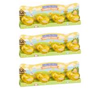 Easter Hollow Choc Figures 4pk x Pack of 3 - Charlie Chick - a Delicious Hollow Chocolate Figure - Perfect for Easter Egg Hunts