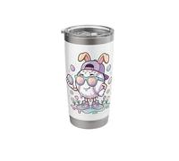 Easter Ice Cream Baseball Drip Bunny Sunglasses Egg Hunt Stainless Steel Insulated Tumbler
