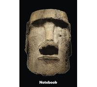 Easter Island Moai Statue Monolith World Mystery Notebook: Best Happy Easter Journal For Kids Girls & Women - Cute Happy Easter Day Notebooks Basket Stuffers 6"x9" 110 Pages
