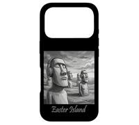Easter Island Stone Guardians Listening Case for iPhone 17 Pro