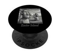 Easter Island Stone Guardians Listening PopSockets Adhesive PopGrip