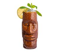 Easter Island Tiki Mug 14oz / 415ml - Ceramic Hawaiian Cocktail Mug