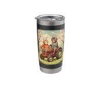 Easter Japan Baby Monkey Punch Bunny Funny Farmer Spring Stainless Steel Insulated Tumbler