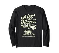 Easter Jesus He is Risen Acts 2:24 Christian Christianity Long Sleeve T-Shirt