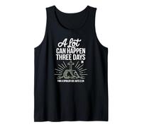 Easter Jesus He is Risen Acts 2:24 Christian Christianity Tank Top