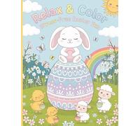 Easter Joy: A Stress-Free Easter Colouring Adventure: Hop into Relaxation with Cute Easter Colouring Pages!