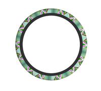 Easter Joy Print Steering Wheel Cover for Car Universal