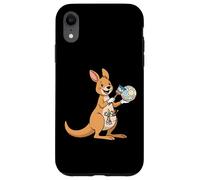 Easter Kangaroo Painting Colorful Egg Art For Kids Case for iPhone XR