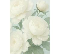 Easter Lilies Hardcover Journal: 8.25” x 11” • 100 Lined Pages