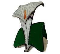 Easter Lily Flower Enamel Pin Badge - Irish Republican 1916 2016 Easter Rising FlagSuperstore
