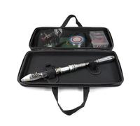 Easter Lure Storage Bag:Waterproof Hard Shell Box, Large Capacity Organizer with Built-in Mesh Pocket, 17.72x8.27x2.76 inch Bait Rig Carrier Port