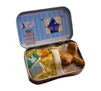 Easter Mini Bunny Play Little Pocket Bunny Cute Toy In A Tin Pocket Sized Portable Kids Toy (BCOLOR)