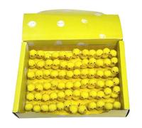 Easter Mini Chicks - 72 Pieces, Realistic Yellow Easter Chicks | Soft Cuddles Artificial Small Chicken for Easters Bonnet Decoration, Delightful Hugs