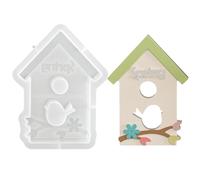 Easter Mini Flocked Bunny | 11.3x8.6cm Hollow Cut Elastic Baking | Craft Mold for Cake Decorating | Chocolate, Candy and DIY Party Decorations | Easter Bunny Moulds Easy Release