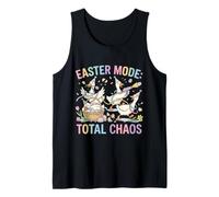 Easter Mode Total Chaos Easter Goose Tank Top