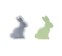 Easter Mold Silicone Flexible Epoxy Resin Animal Shaped Ornament Making Easter Mold