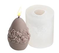 Easter Molds - 3D Easter Egg Candle Making Molds for Resin Crafting | DIY Party Decorations Resin Crafting Soap Wax Fondant Mold for Cake Decorating Soap Candles