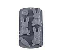 Easter Molds - 3D Rabbit Shape Non-Stick - Epoxy Resin Molds for Gelatin, Pastry, Ice, Soap, Gummies, Cupcake, Milk Candy