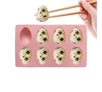 Easter Molds for Chocolate | 8-Non-Stick Coating Reusable - Easter Egg Molds for Chocolate, Cookies, Pie, Ice Cream, Home, Kitchen, Restaurant, Party, Birthday