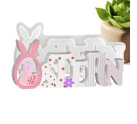 Easter Molds | Reusable Easy Release Craft Supplies,Easter Molds Silicone Baking Tools,for Spring Decor Wax Clay Epoxy Resin Soap Candle Making Holiday Party Family Beginners