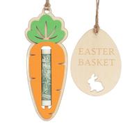 Easter Money Holder For Cash Gift, Easter Gift Card Holder Basket Tag, Basket Stuffers For, Teens,Gifts For Women and Men Grandchildren