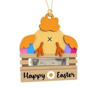 Easter Money Holder, Money Gift Stand, Holiday Accessory with Animal Feature, Durable Plywood Frame, Unique Currency Rack with Modern Design, Festive Decoration for Boy and Girl