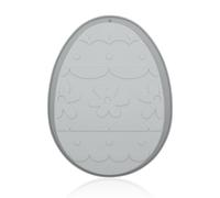 Easter Moulds | 20x15cm Big Silicone Easter Egg Bunny Moulds Easter Chocolate Mould Egg Bunny Shaped Wax Melt Soap Ice Cube Pudding Bread Cake Moulds | Easter Moulds for Air Fryer (Grey-Egg)