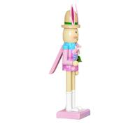 Easter Nut Cracker | Holiday Party Statue Table Central Decors,Easter Nutcracker Decorations,For Spring Fireplace Strip, Outdoor Spaces, Stairs & Verandas