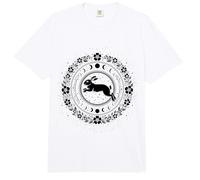 Easter Ostara Eostre Pagan Spring Moon Witchcraft Rabbit Comfort Colors Adult Heavyweight T-Shirt