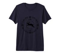 Easter Ostara Eostre Pagan Spring Moon Witchcraft Rabbit Premium T-Shirt