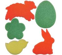 Easter Paint Sponges Messy Play Kids Painting Set 5 Sponges For Painting Sponge Paint Dabbers Stamp Set