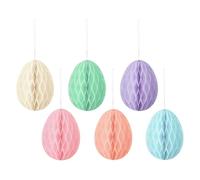 Easter Paper Egg Ornament | Easter Egg Spring Charm Decor - Spherical Holiday Ornaments,for Home School Classroom Party Door Window Wall Tree