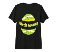 Easter Parade: Birds Loving Egg Matching Family Easter Premium T-Shirt