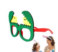 Easter Party Glasses Frame | Bunny Ears Chick Eggs Party Favors - Easter Glasses Lightweight Easter Accessories in Vivid Colors for Easter Party