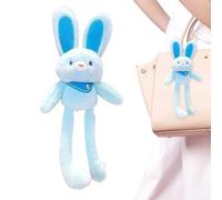 Easter Plush Figure - Trailer of, Plush Toy | 28cm Bunny Interactive Fabric with Ears Change, Funny Keys for Girls, The, The