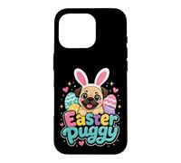 Easter Pug Cute Pug Easter Puggy Kids Case for iPhone 16 Pro
