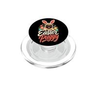Easter Pug Cute Pug Easter Puggy Kids PopSockets PopGrip for MagSafe