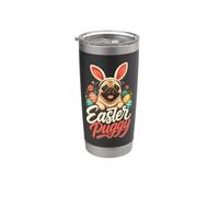 Easter Pug Cute Pug Easter Puggy Kids Stainless Steel Insulated Tumbler
