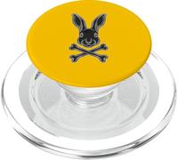 Easter Rabbit Crossbones Gothic Bunny Jolly Roger Flag Egg PopSockets PopGrip for MagSafe